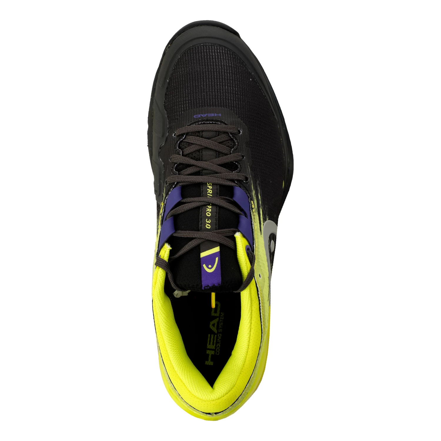 Head Sprint 3.0 Limited Clay Court Shoe Men - Black, Lime - Image 4