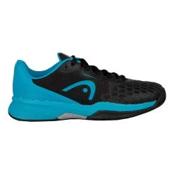 Head Revolt Pro 3.5 All Court Shoe Kids - Black, Turquoise