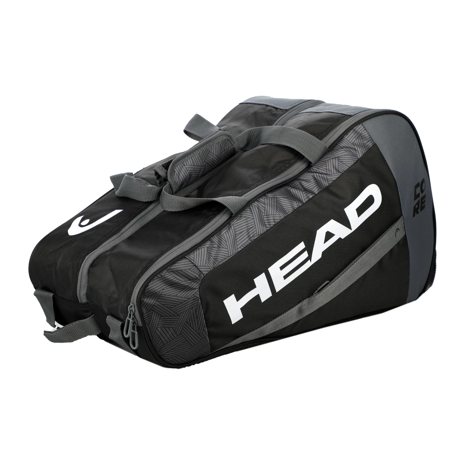 Head Core Padel Combi Padel Racket Bag - Black, White