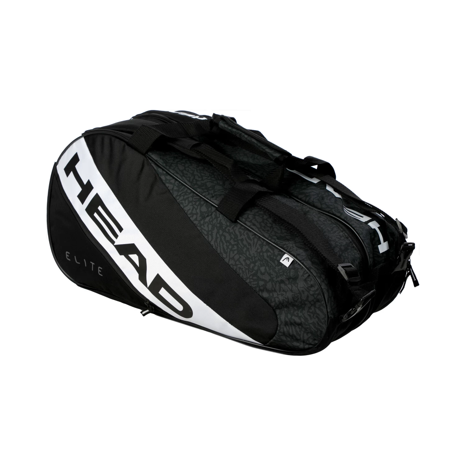 Head Elite Padel Supercombi Padel Racket Bag - Black, White - Image 3