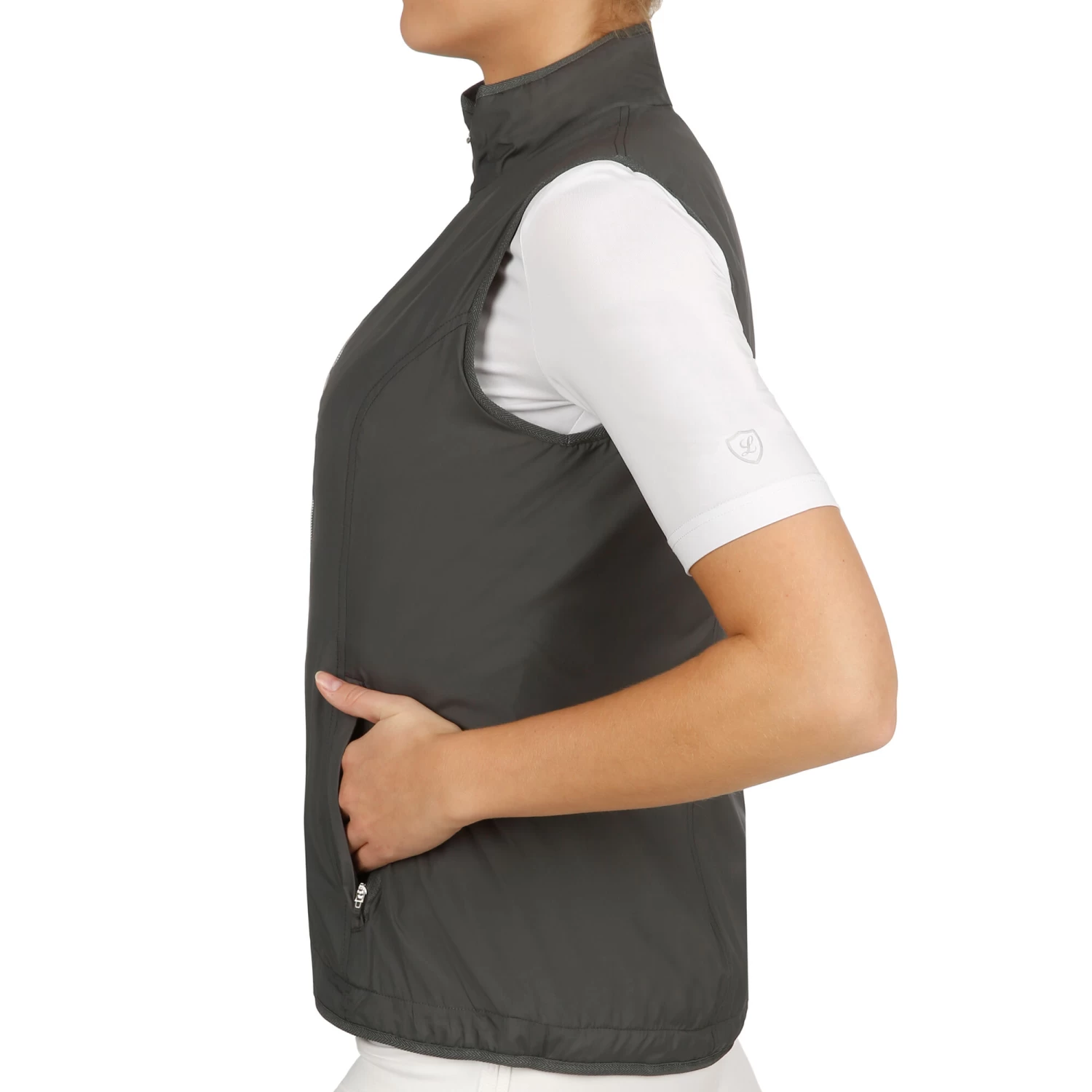 Head Vision Insulated Vest Women - Dark Grey, Silver - Image 4