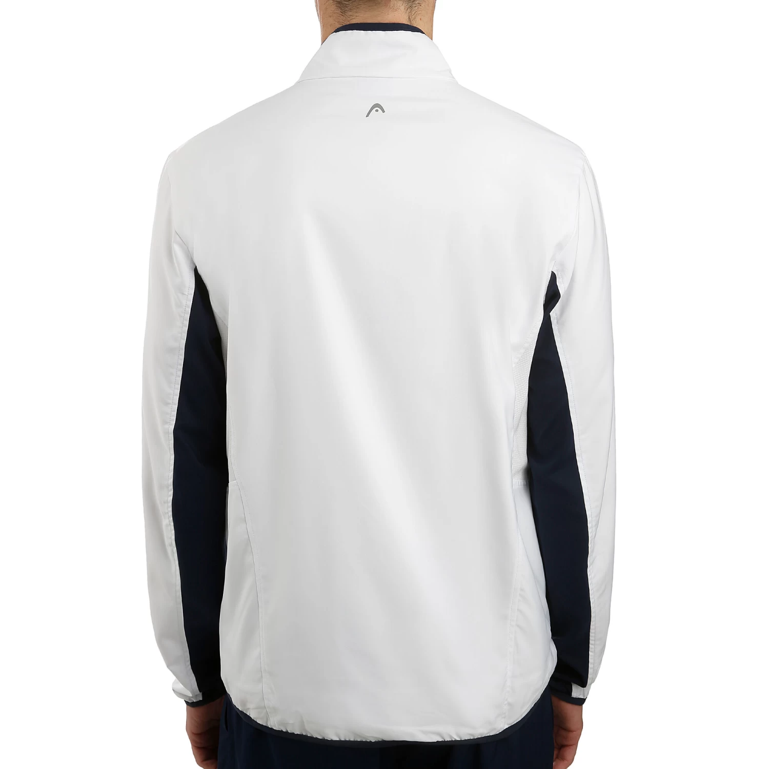 Head Club Training Jacket Men - White, Dark Blue - Image 2