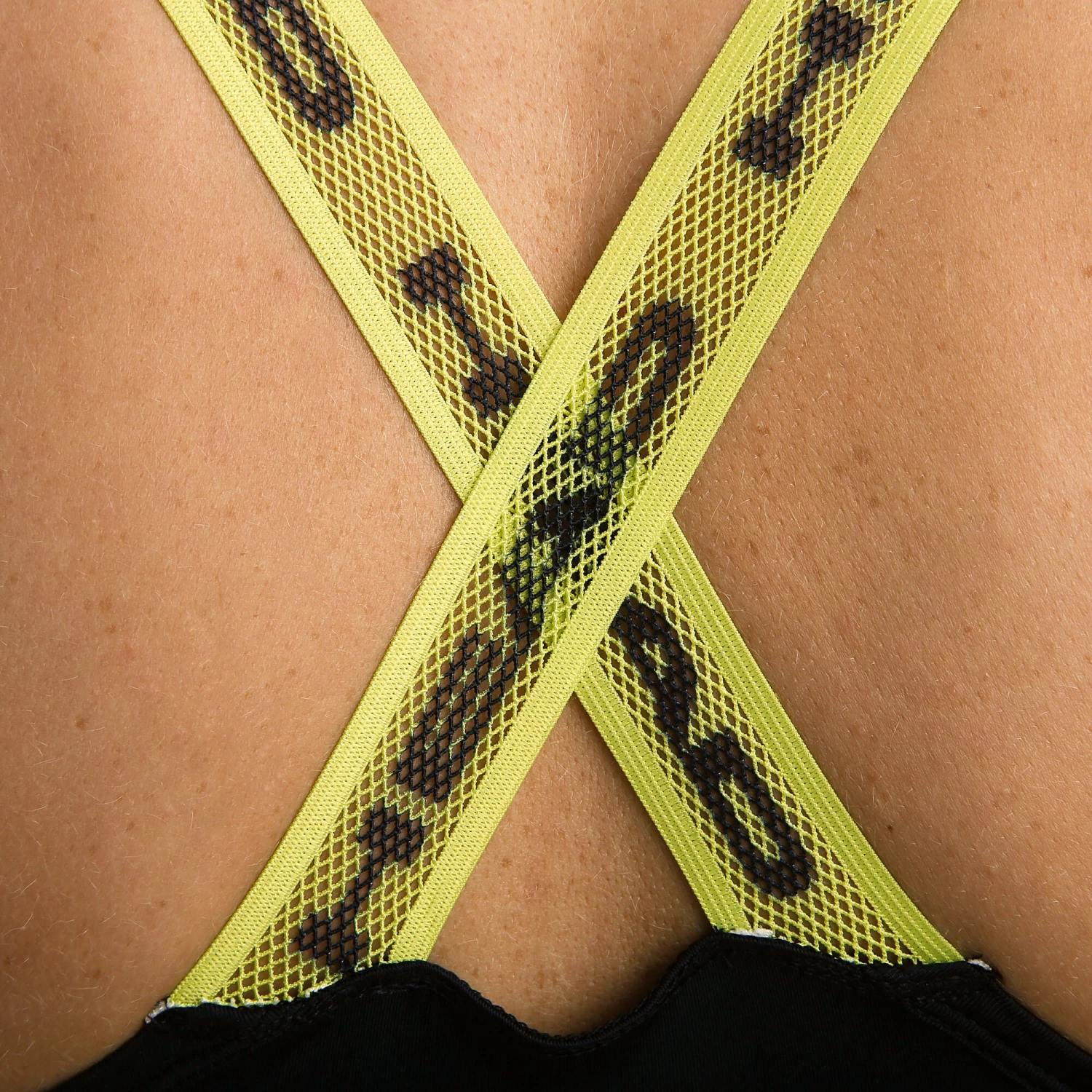 Head Cross Sports Bras Women - Light Blue, Lemon - Image 7