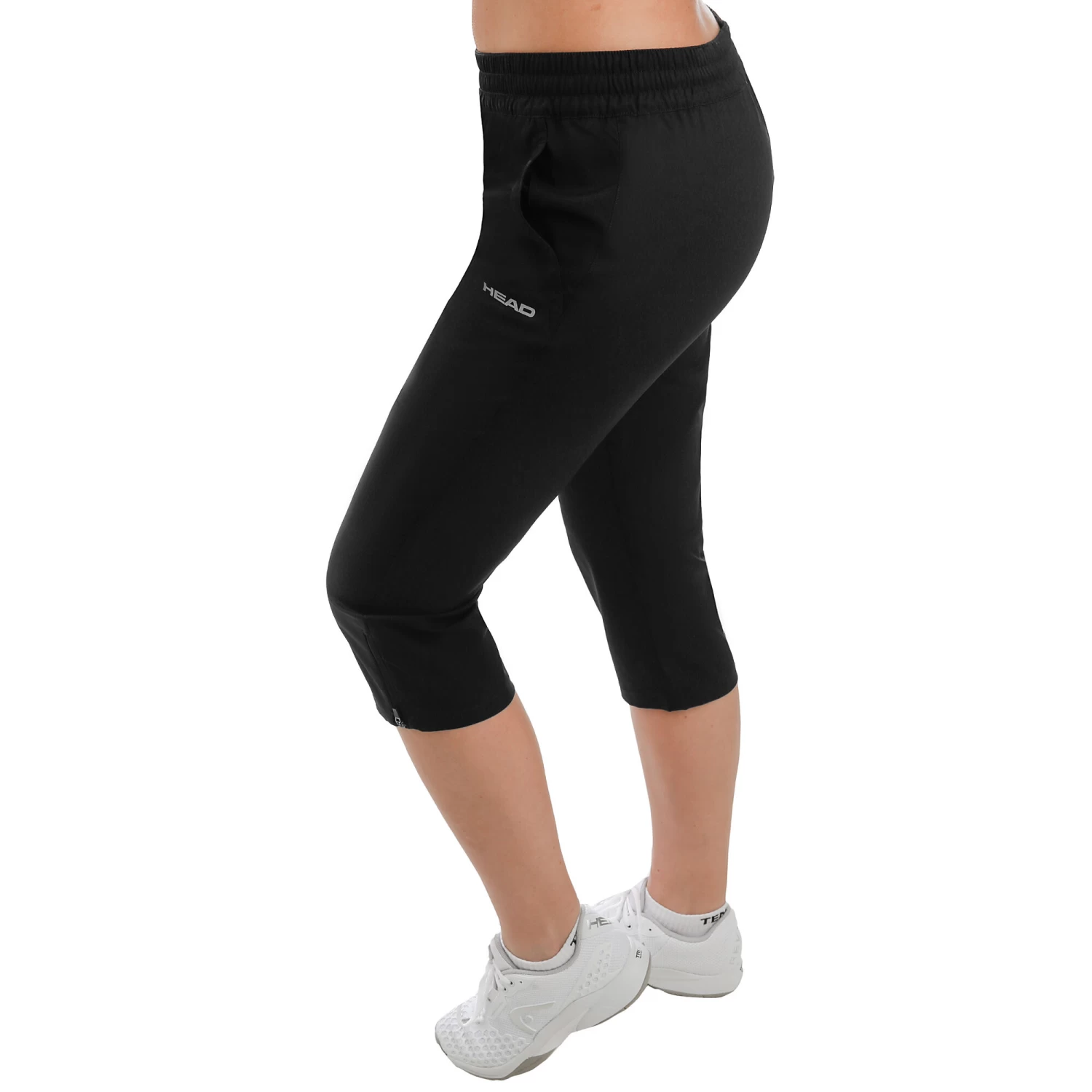 Head Club Training Pants Women - Black, Silver - Image 3