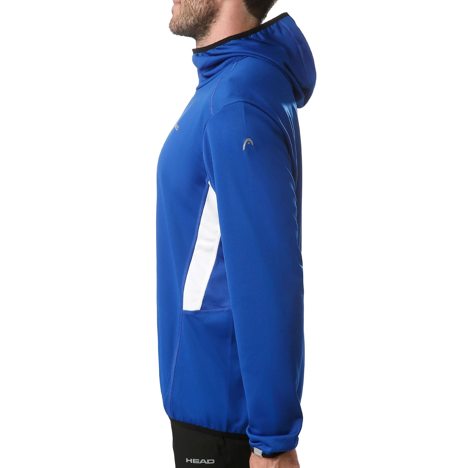 Head Club Tech Hoody Men - Blue, White - Image 4