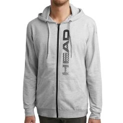 Head Club Fynn Zip Hoodie Men - Lightgrey, Black