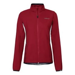 Head Club Training Jacket Girls - Red, White