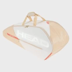 HEAD Tour Racquet Bag M 6 Pack Chamomile/Corduroy White