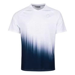 Head Performance T-Shirt Men - White, Dark Blue