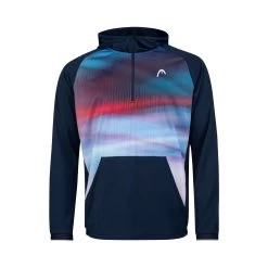 Head Hoody Boys - Dark Blue, Multicoloured