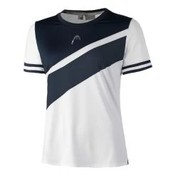 Head Performance T-Shirt Women - White, Blue