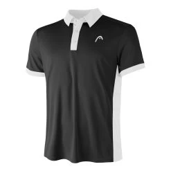 Head Slice Polo Men - Black, White