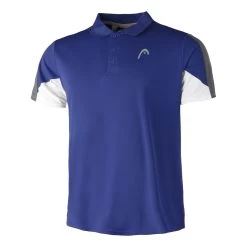 Head Club 22 Tech Polo Men - Blue, White