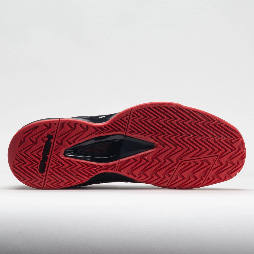 HEAD Revolt Pro 4.0 Pickleball Men's Black/Red - Image 4